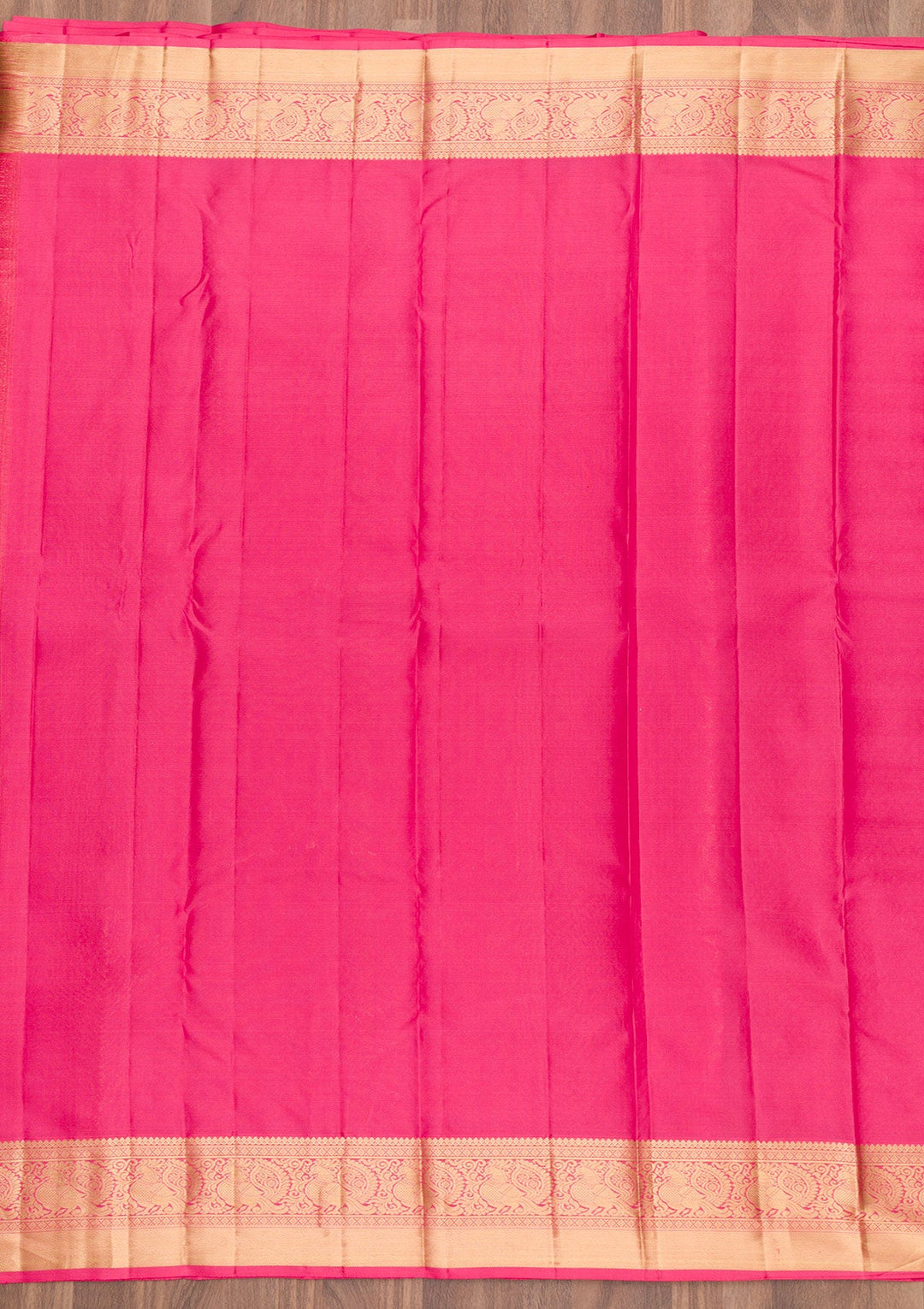 Onion Pink Zariwork Pure Silk Saree-Koskii