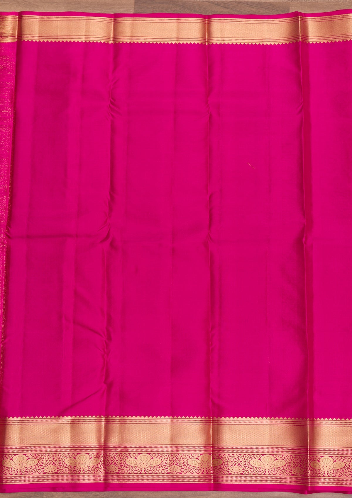 Onion Pink Zariwork Pure Silk Saree-Koskii