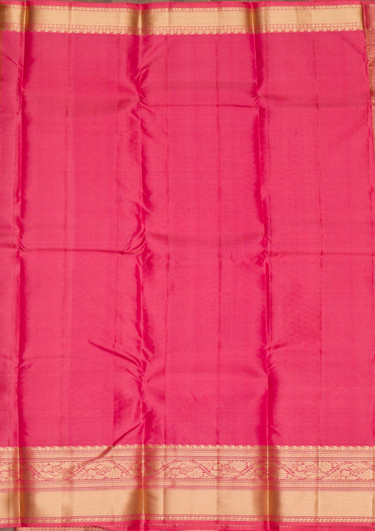 Onion Pink Zariwork Pure Silk Saree-Koskii