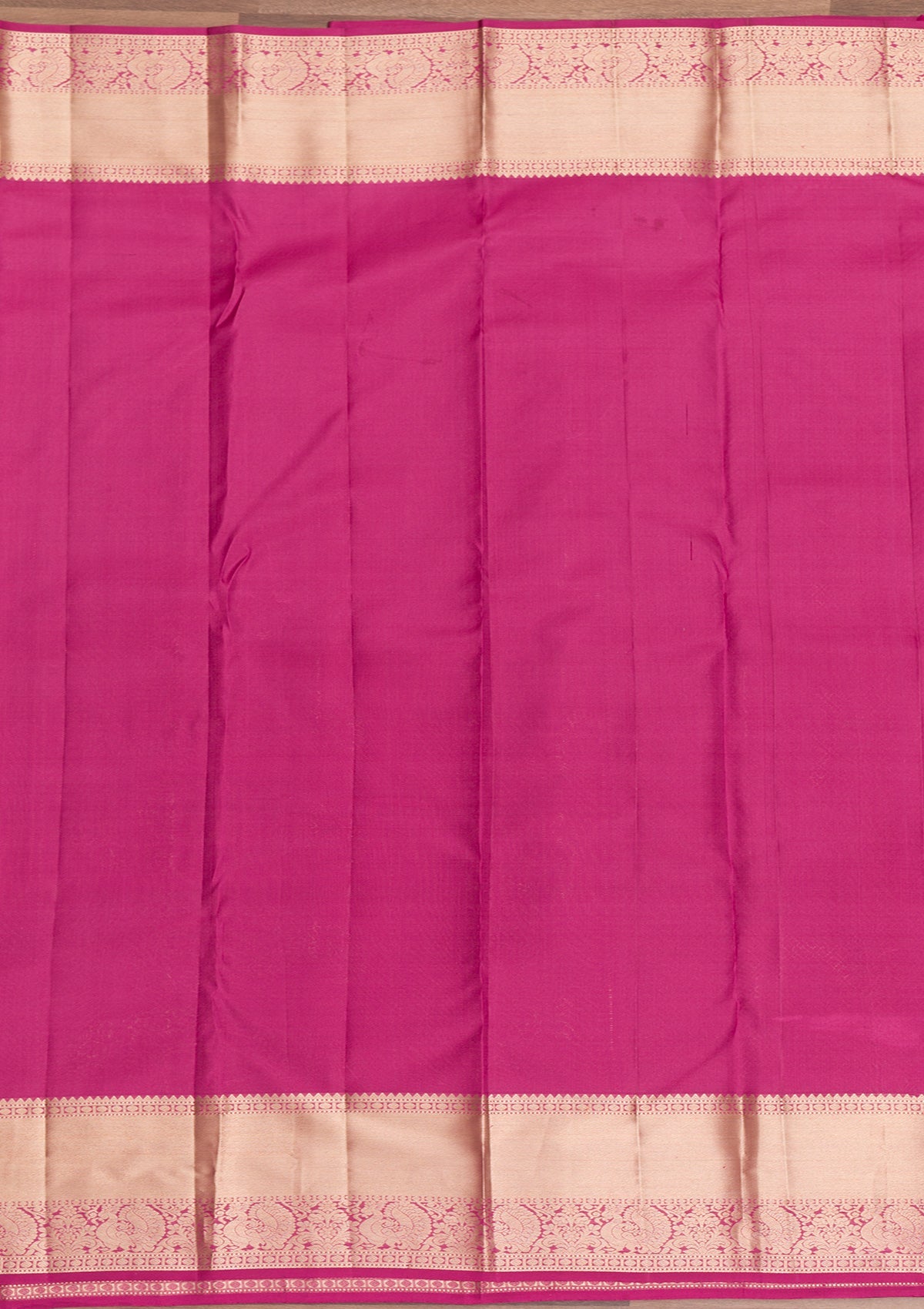 Onion Pink Zariwork Pure Silk Saree-Koskii