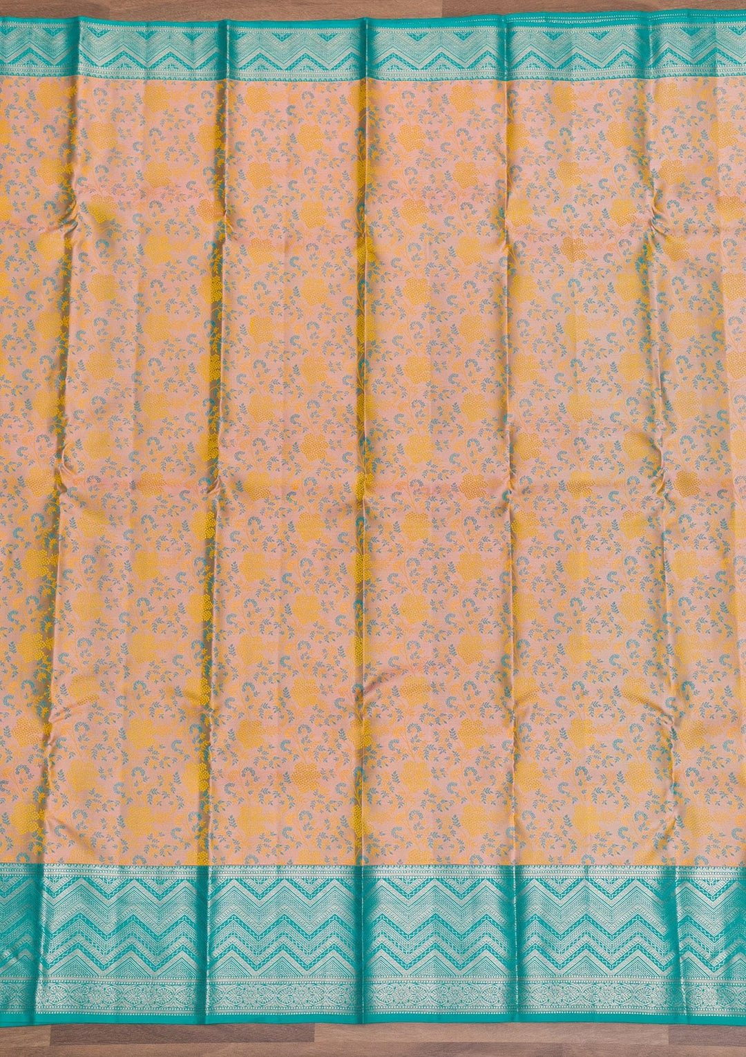 Onion Pink Zariwork Pure Silk Saree-Koskii