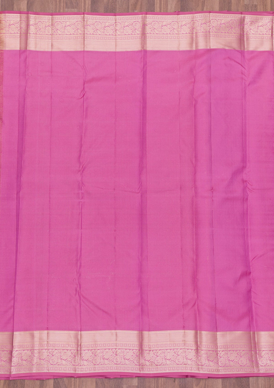 Onion Pink Zariwork Pure Silk Saree-Koskii