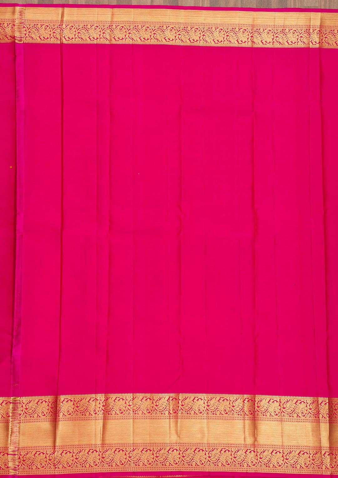 Onion Pink Zariwork Pure Silk Saree-Koskii