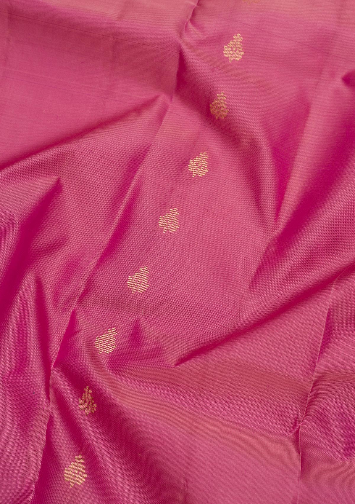 Onion Pink Zariwork Pure Silk Saree-Koskii