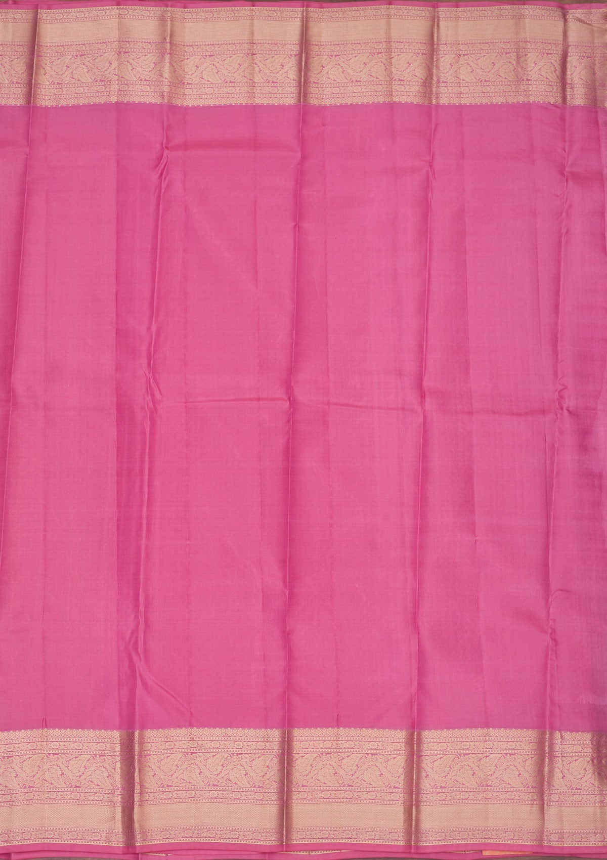 Onion Pink Zariwork Pure Silk Saree-Koskii