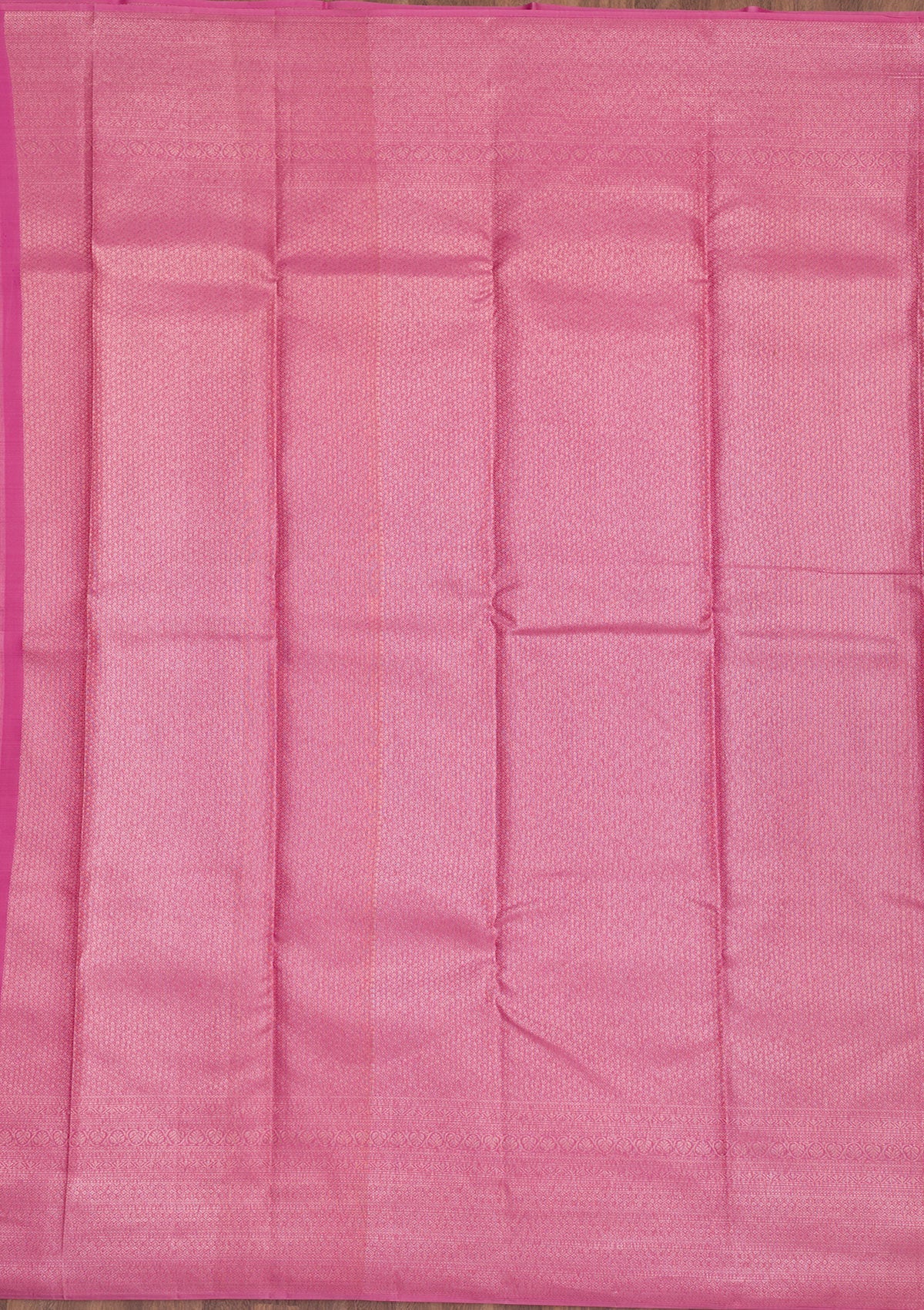 Onion Pink Zariwork Pure Silk Saree-Koskii