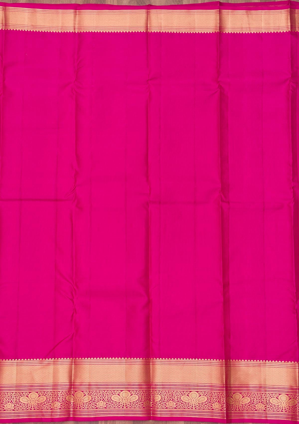 Onion Pink Zariwork Pure Silk Saree-Koskii