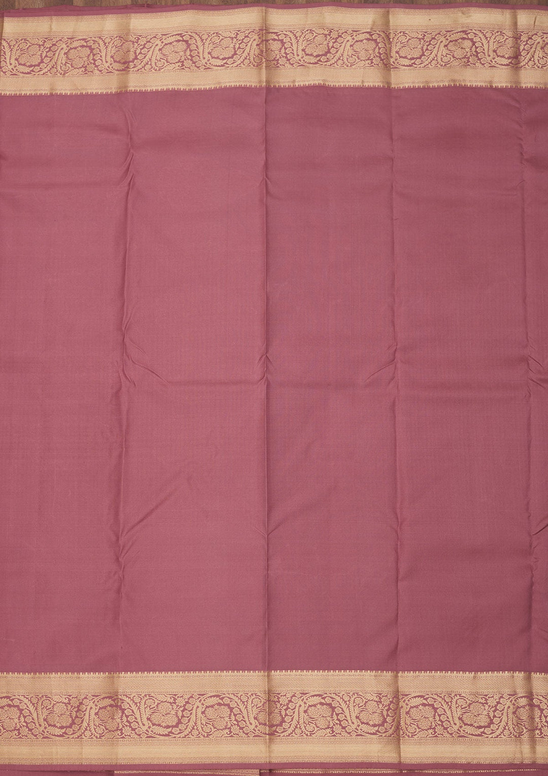 Onion Pink Zariwork Pure Silk Saree