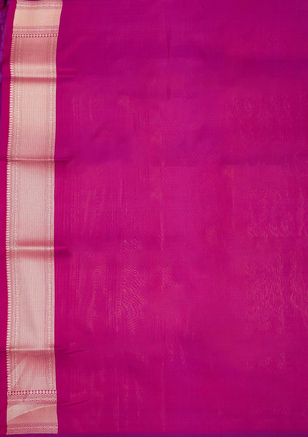 Onion Pink Zariwork Pure Silk Saree-Koskii