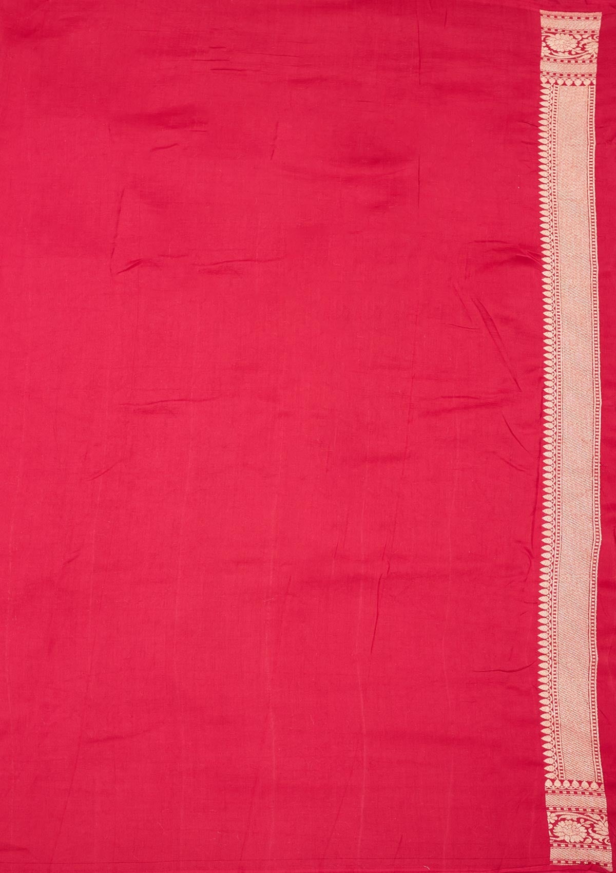 Onion Pink Zariwork Pure Silk Saree-Koskii