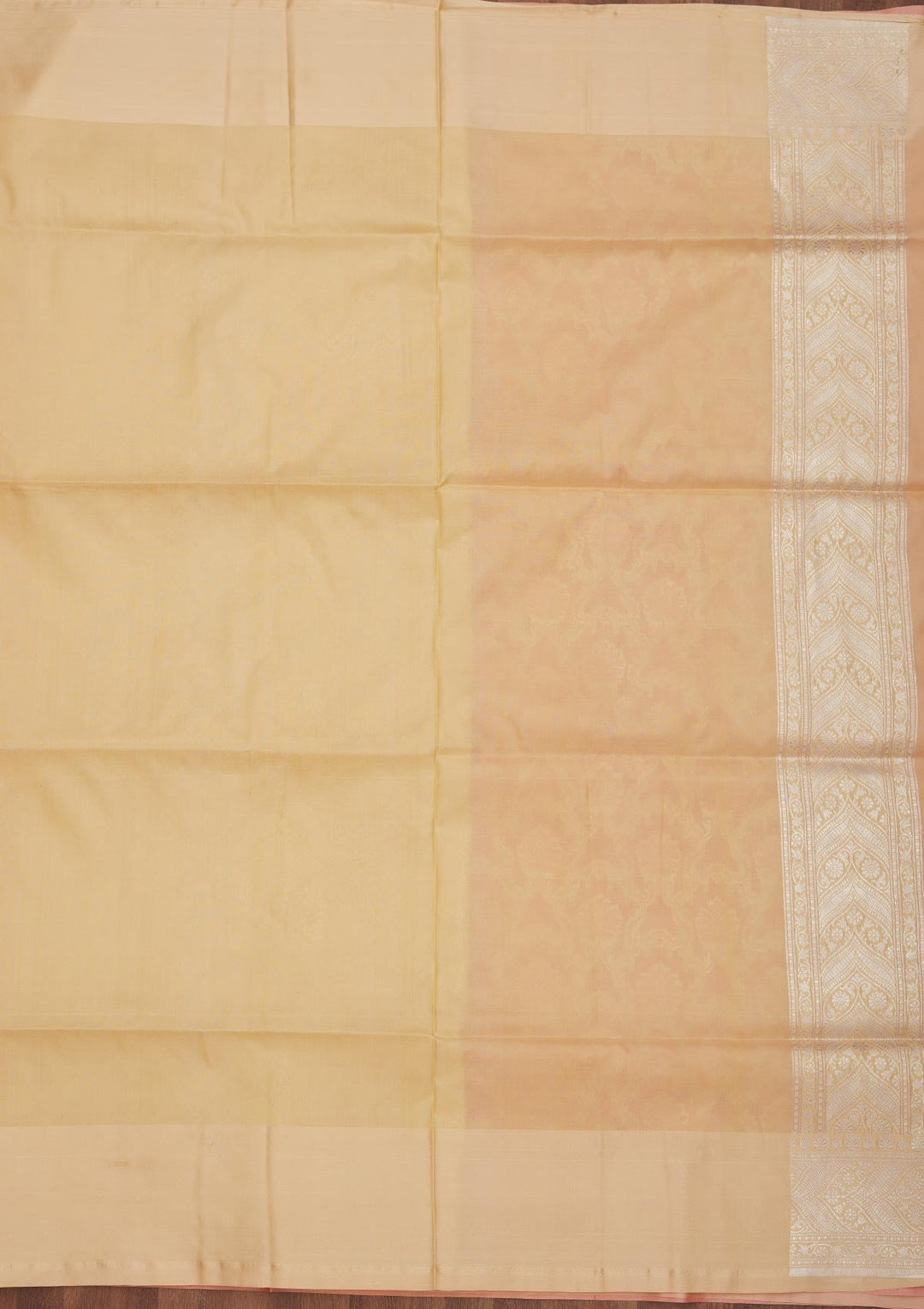 Onion Pink Zariwork Pure Silk Saree-Koskii