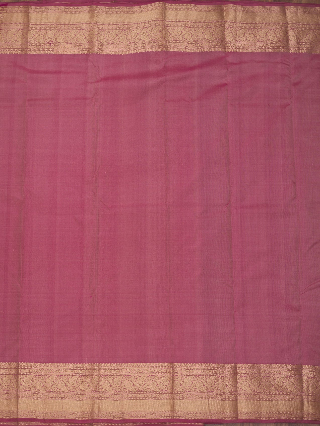 Onion Pink Zariwork Pure Silk Saree