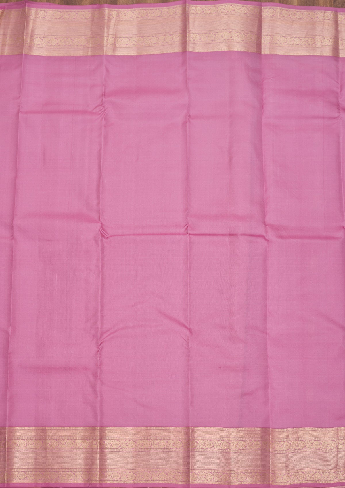 Onion Pink Zariwork Pure Silk Saree