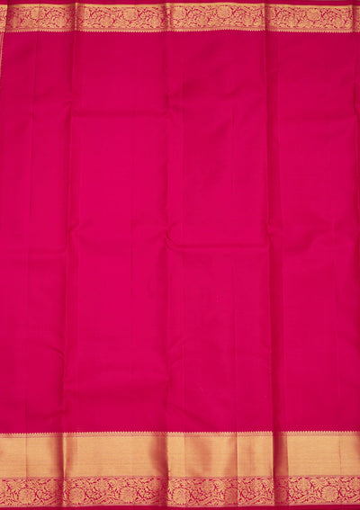 Onion Pink Zariwork Pure Silk Saree