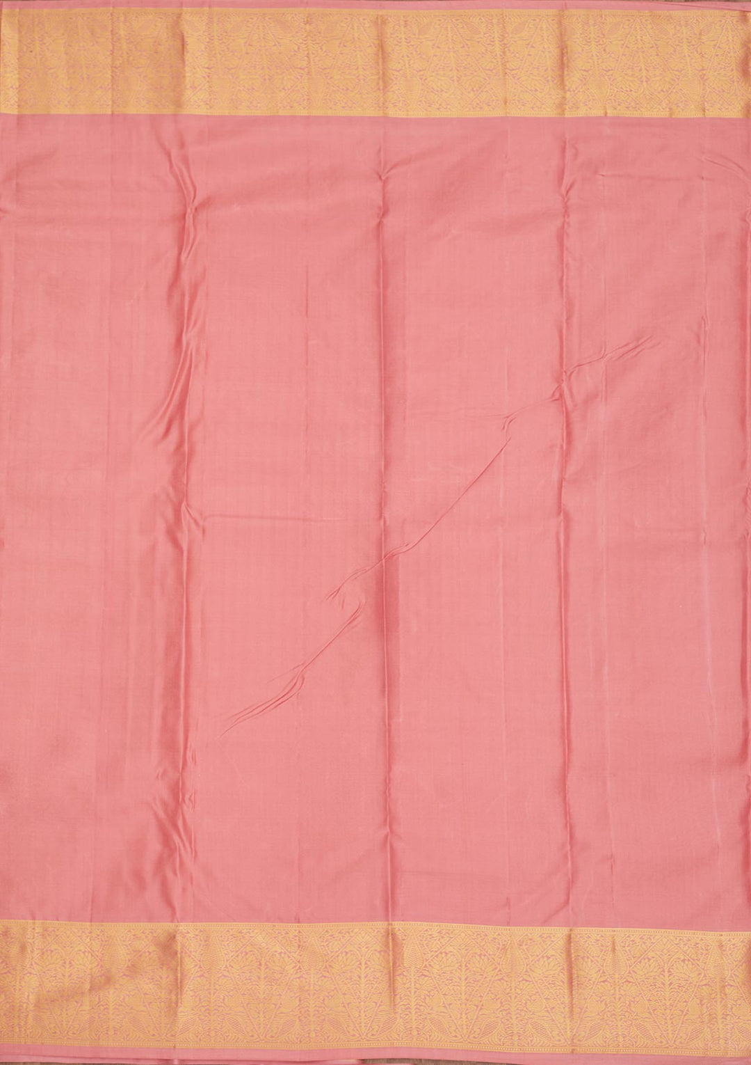 Onion Pink Zariwork Pure Silk Saree-Koskii