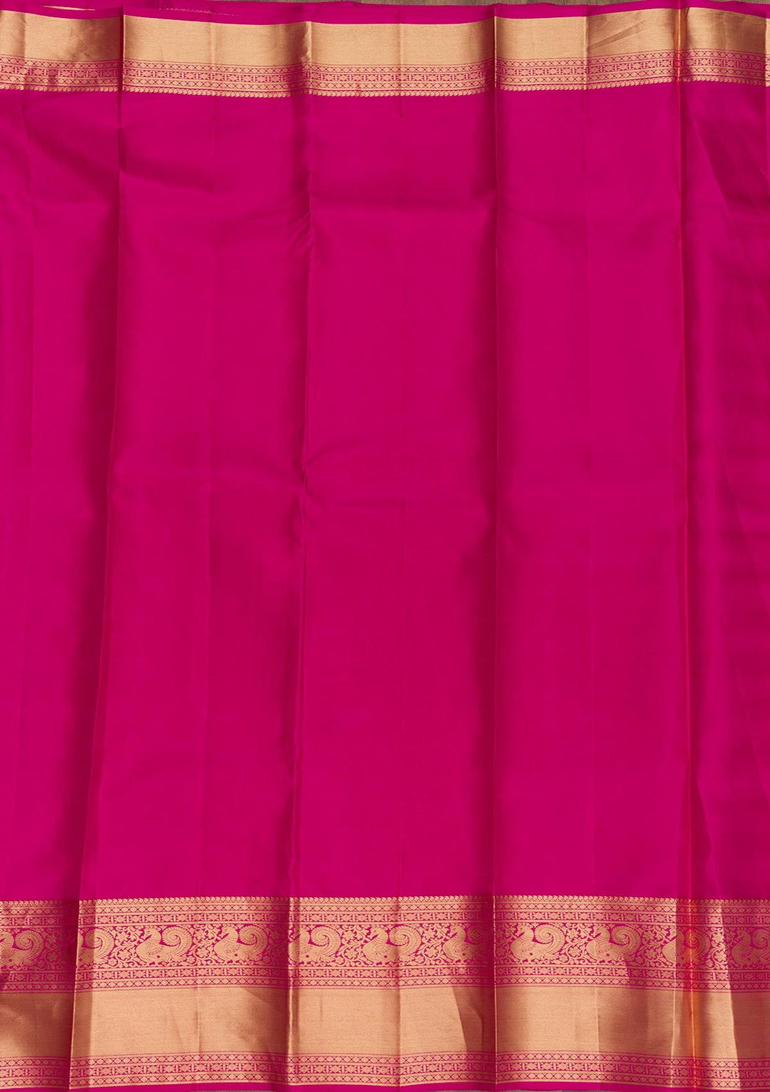 Orange Zariwork Pure Silk Saree-Koskii