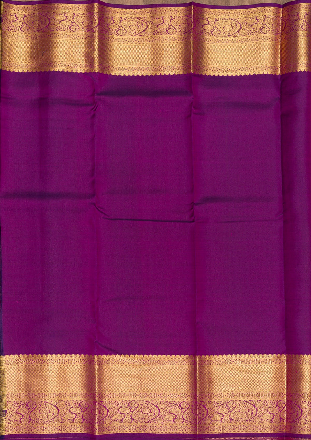 Orange Zariwork Pure Silk Saree-Koskii