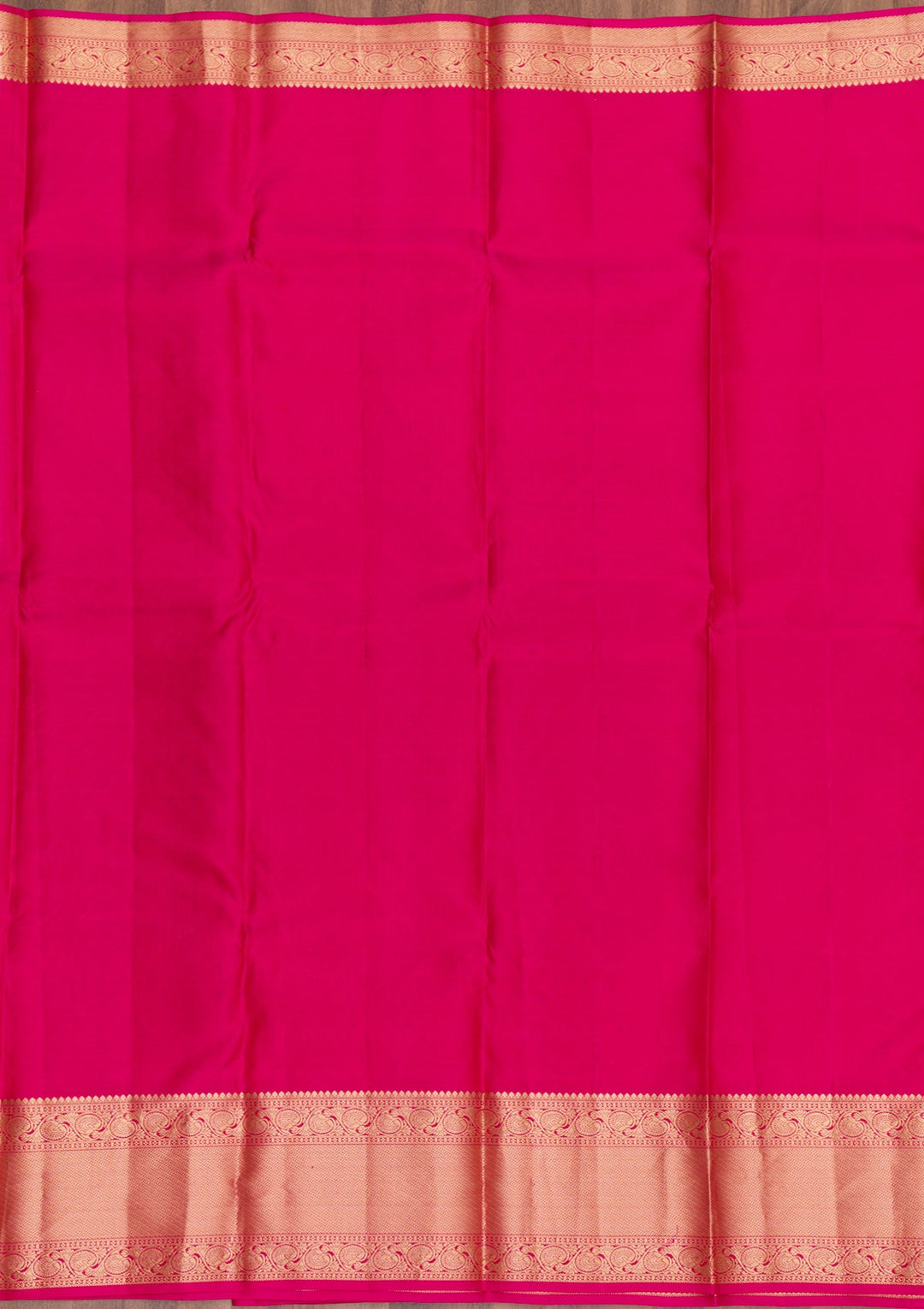 Orange Zariwork Pure Silk Saree-Koskii