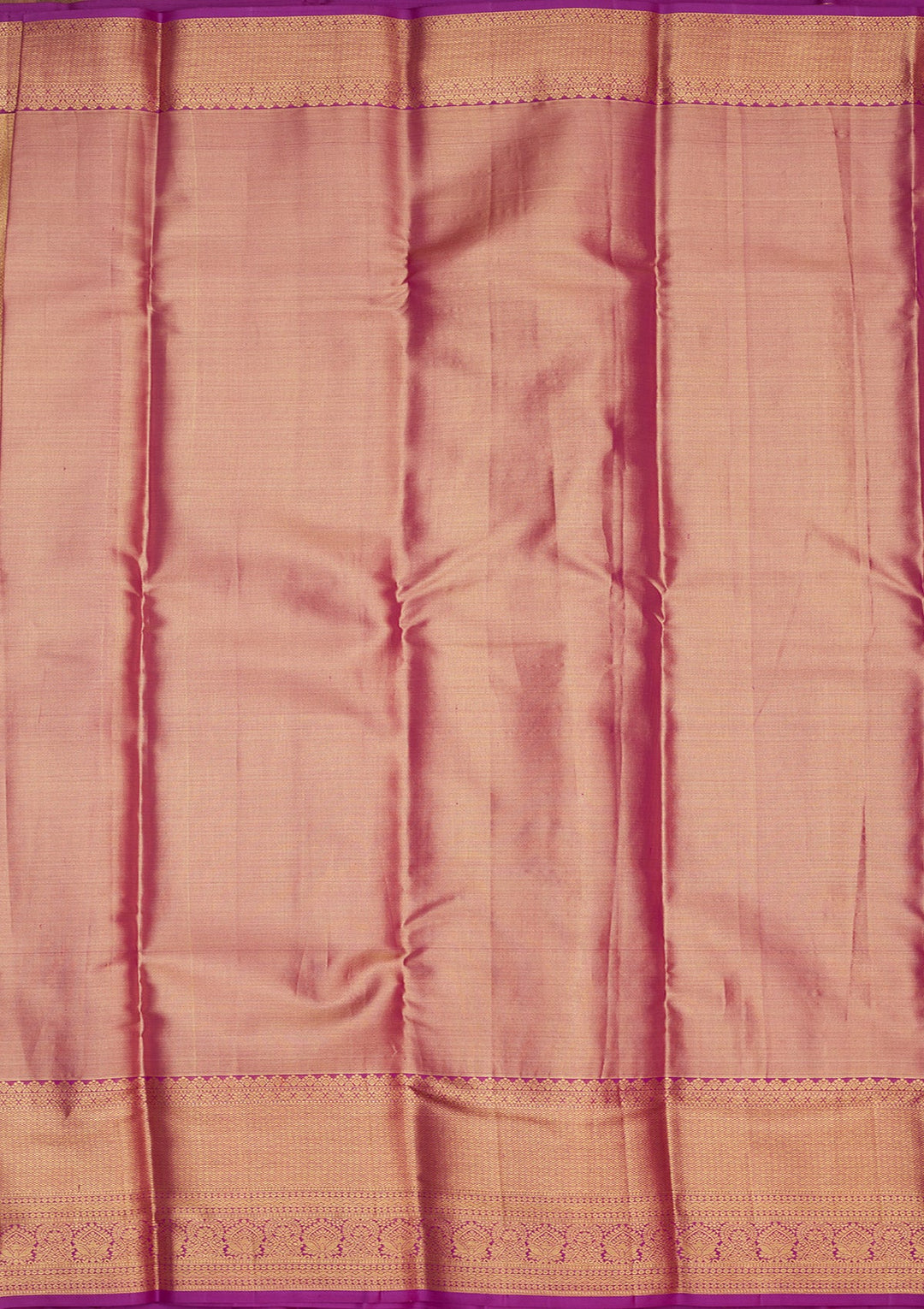Parrot Green Zariwork Pure Silk Saree-Koskii