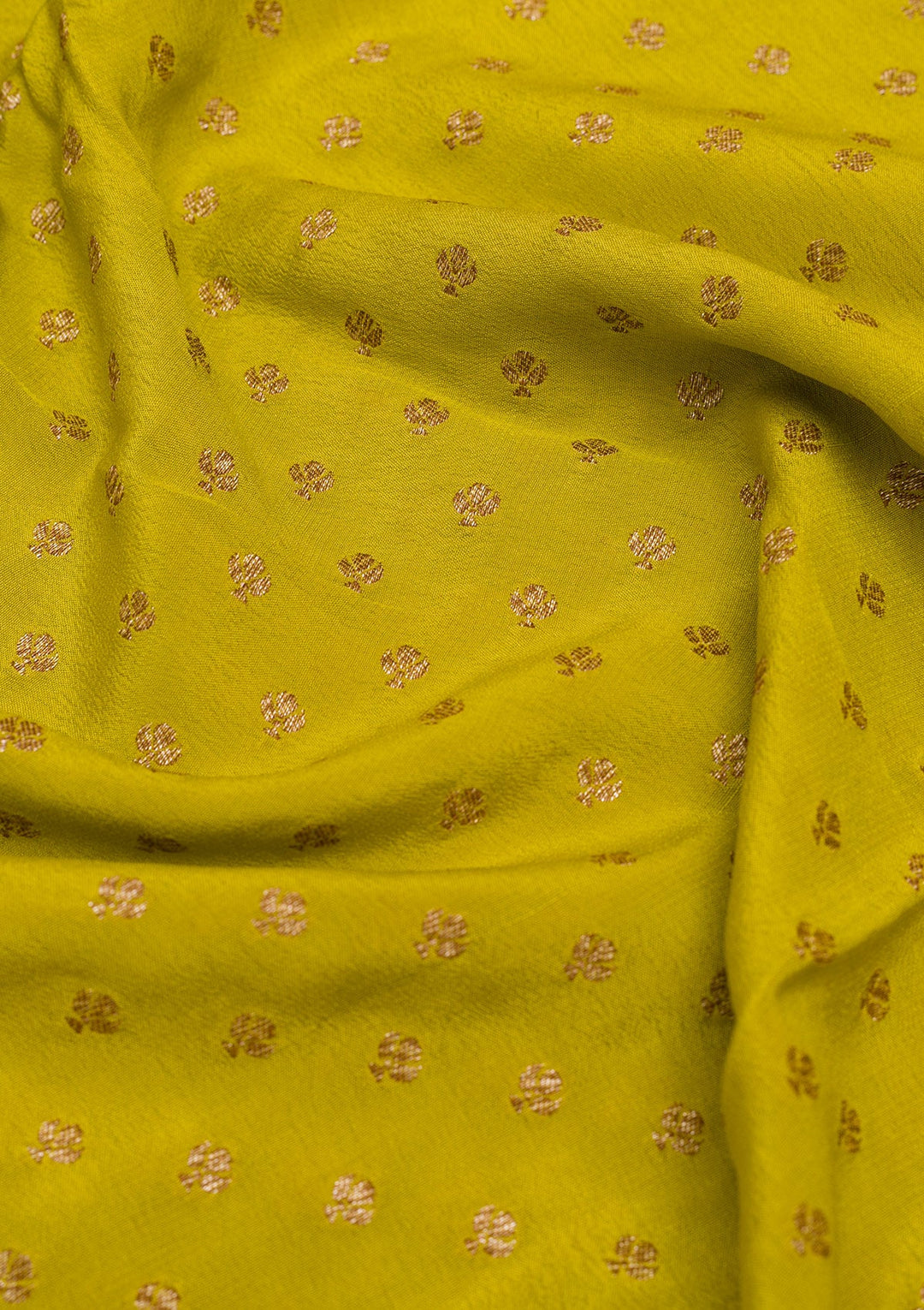 Parrot Green Zariwork Banarasi Saree-Koskii