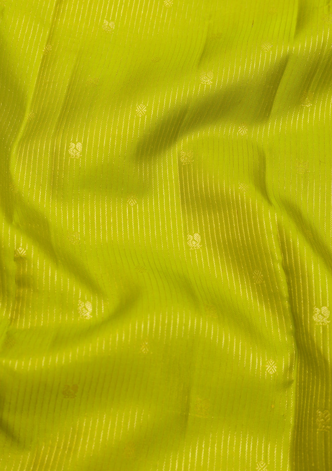 Parrot Green Zariwork Pure Silk Saree-Koskii