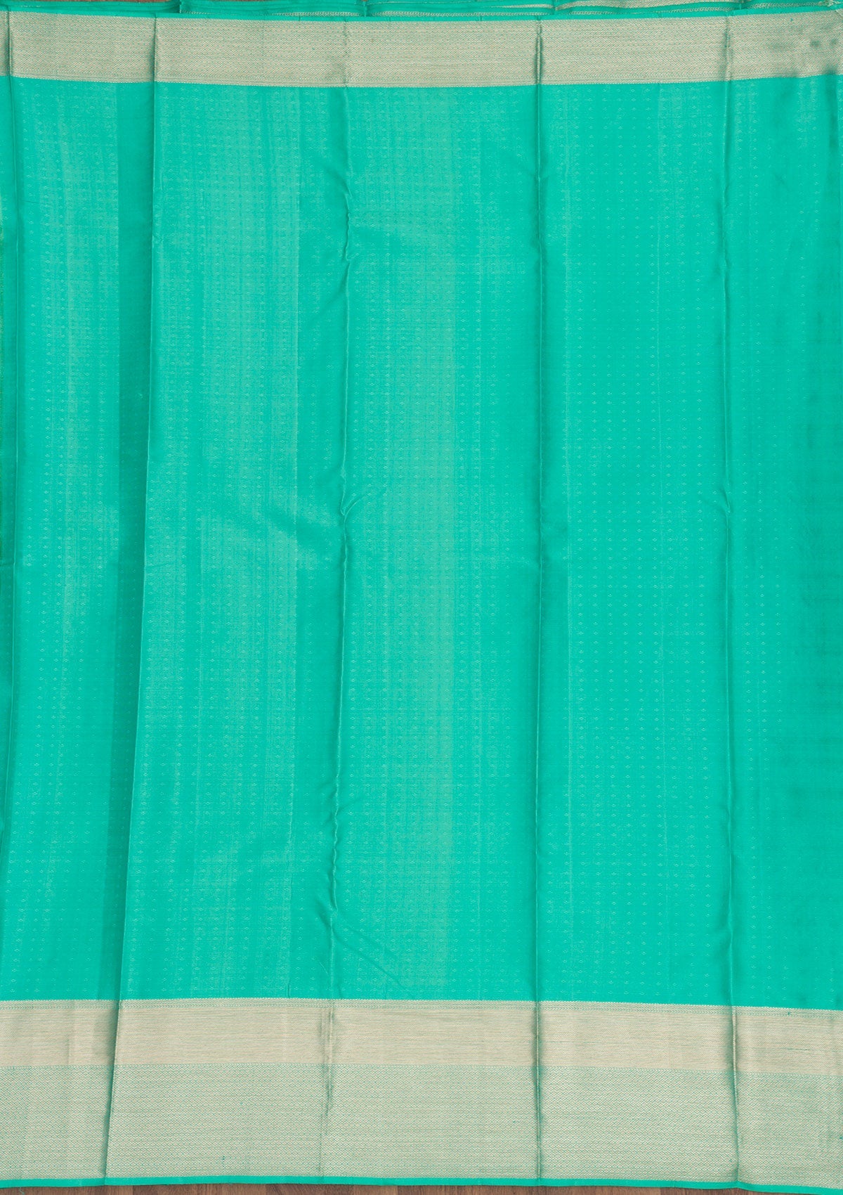 Parrot Green Zariwork Pure Silk Saree-Koskii