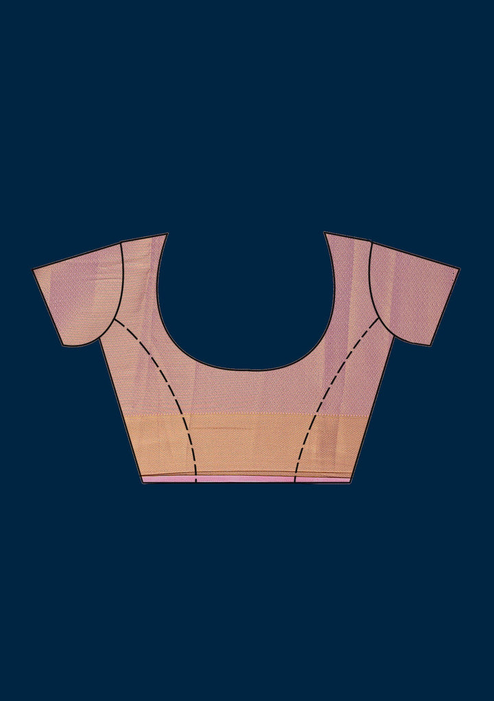 Lavender Zariwork Crepe Designer Saree-Koskii