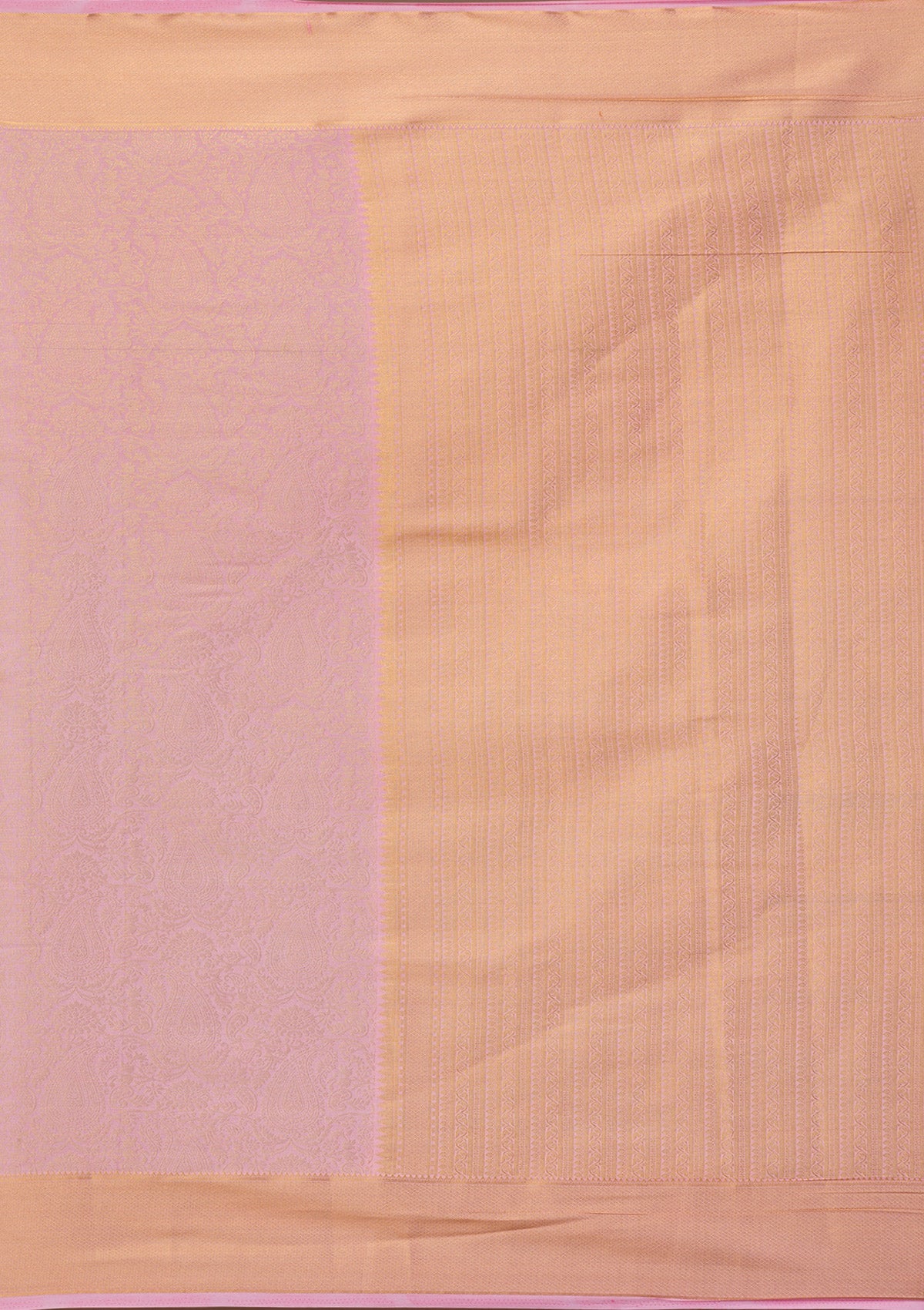 Lavender Zariwork Crepe Designer Saree-Koskii