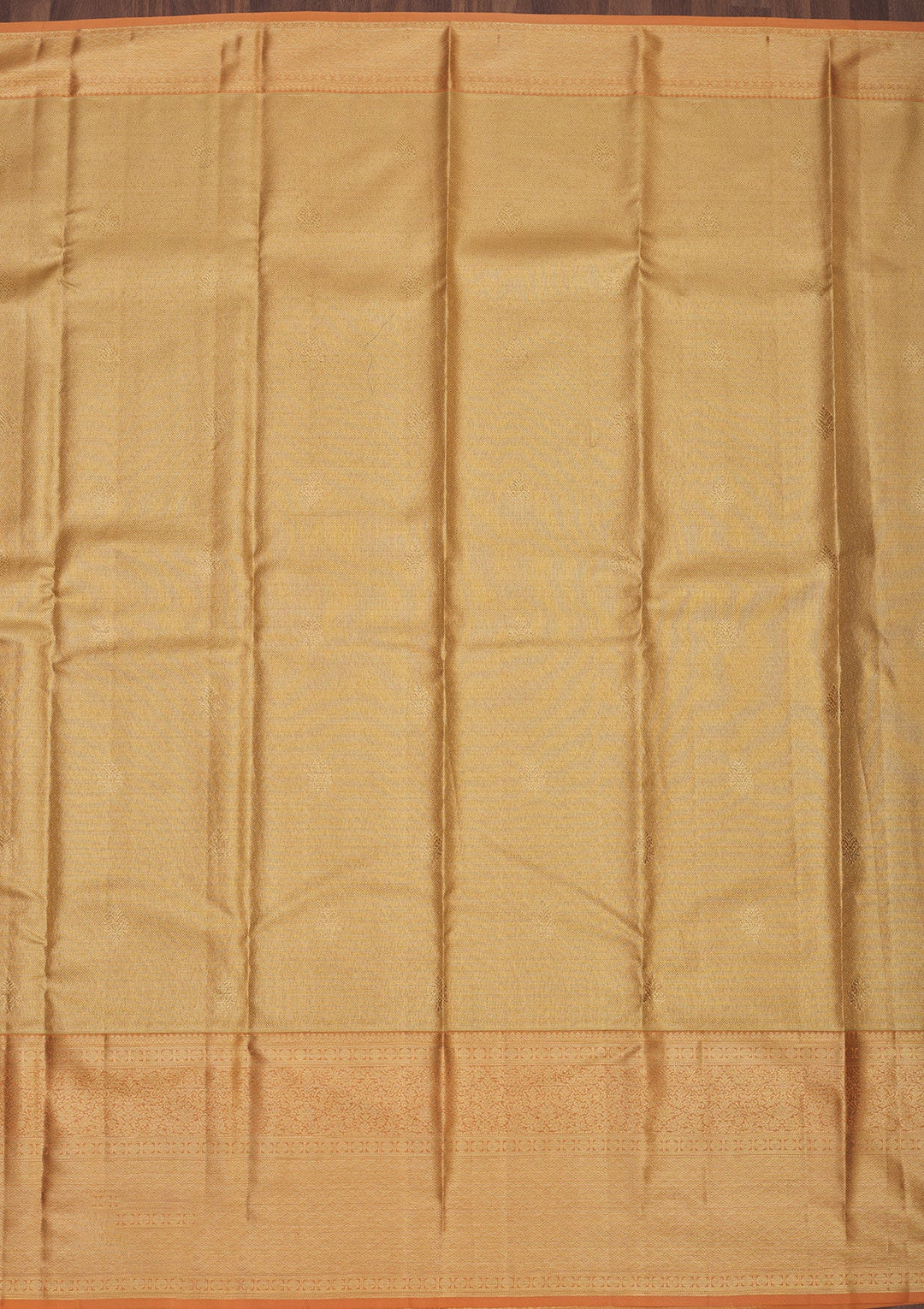 Peach Zariwork Pure Silk Saree-Koskii
