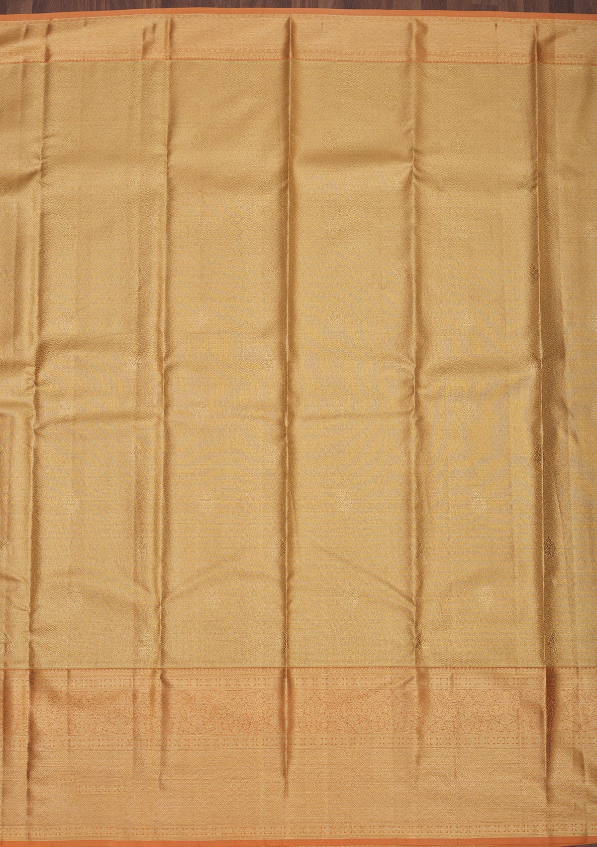 Peach Zariwork Pure Silk Saree-Koskii