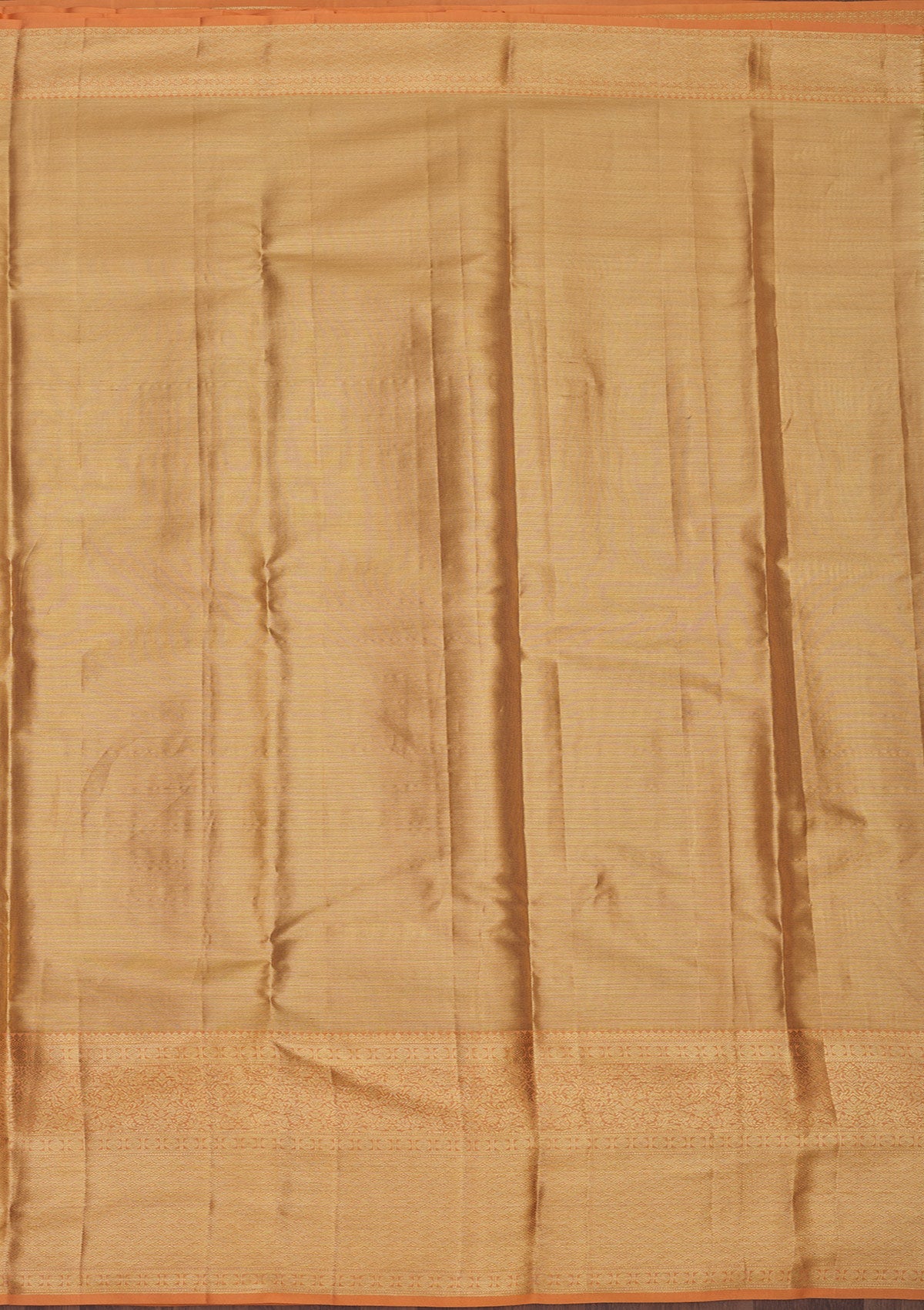 Peach Zariwork Pure Silk Saree-Koskii