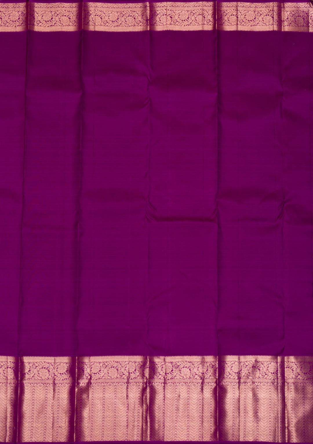 Peach Gold Zariwork Pure Silk Saree - Koskii