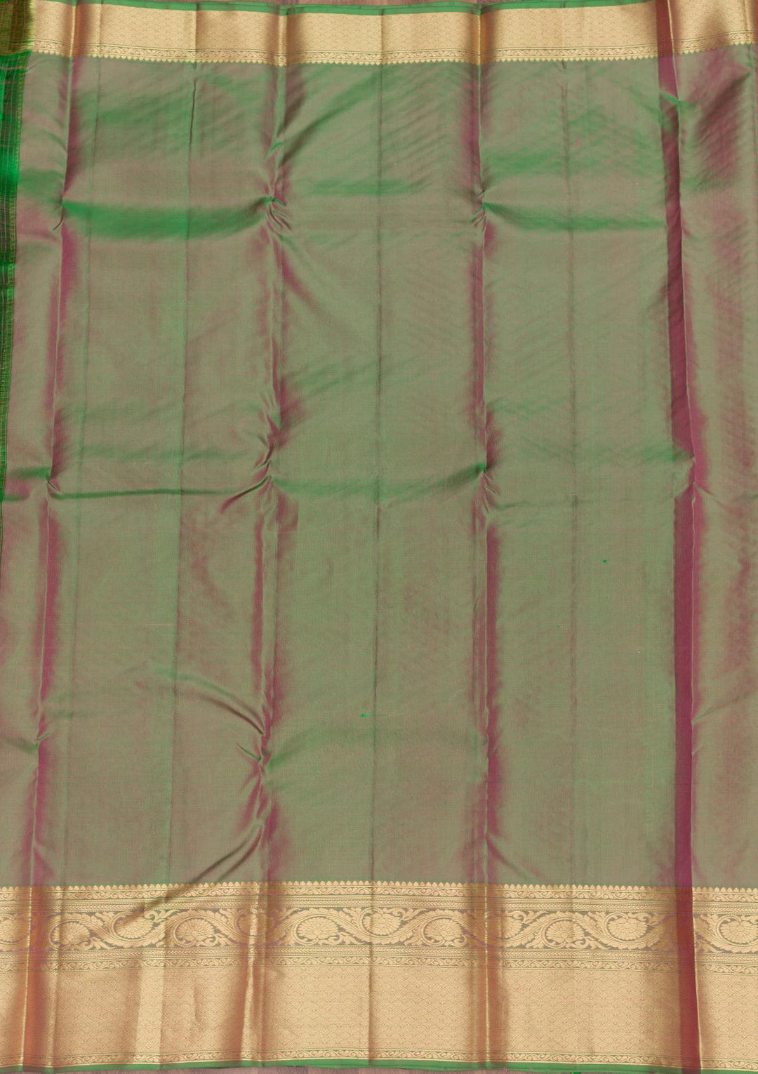 Peach Zariwork Pure Silk Saree-Koskii