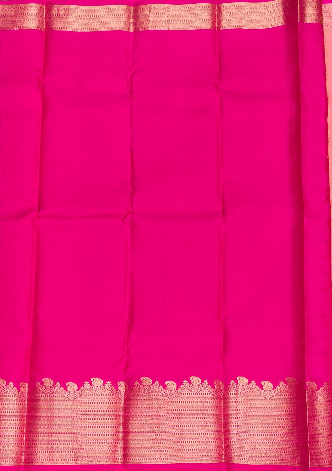 Peach Zariwork Pure Silk Saree-Koskii