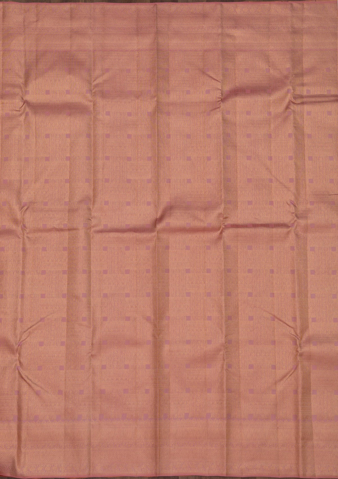 Peach Zariwork Pure Silk Saree-Koskii