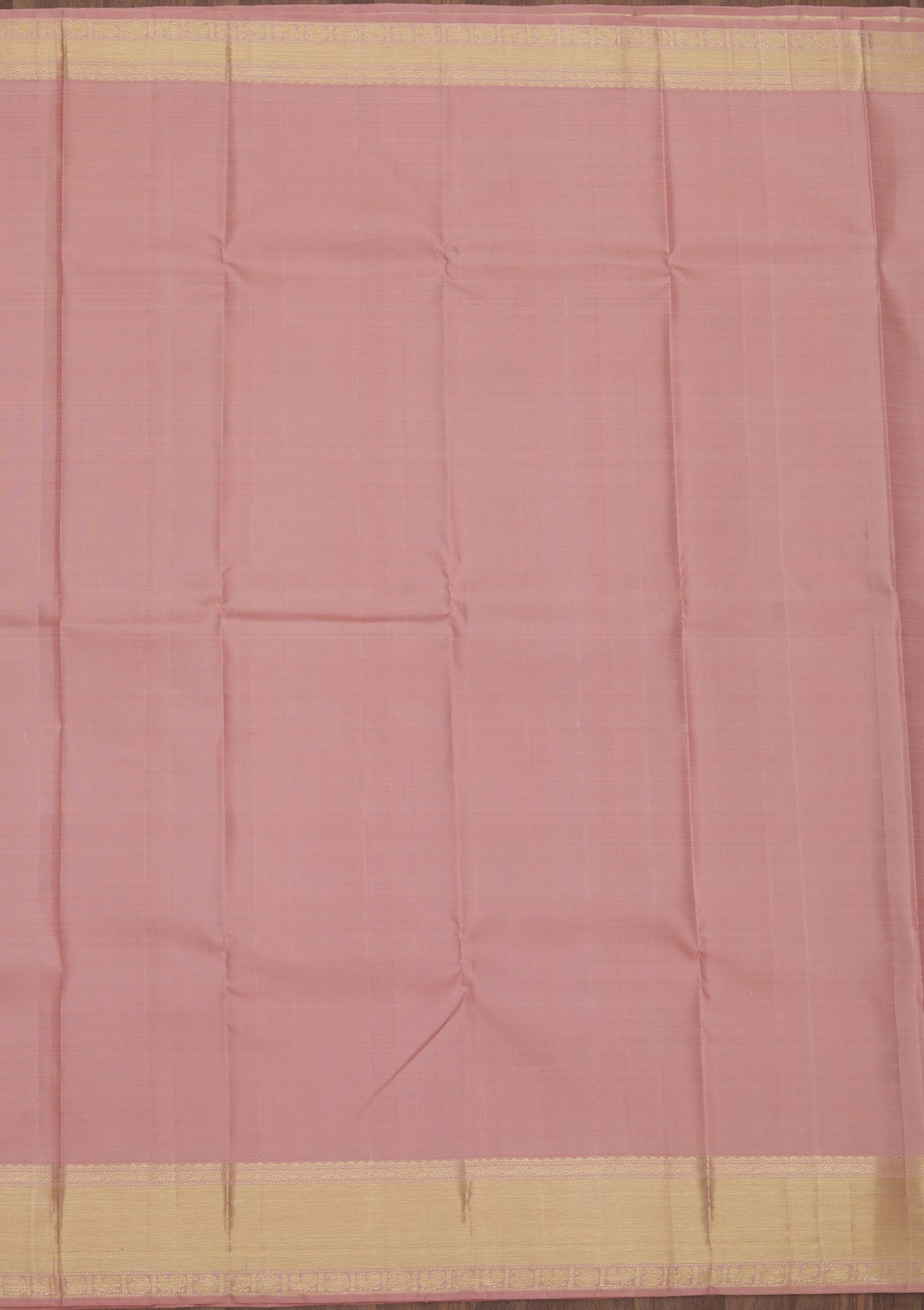 Peach Zariwork Pure Silk Saree-Koskii