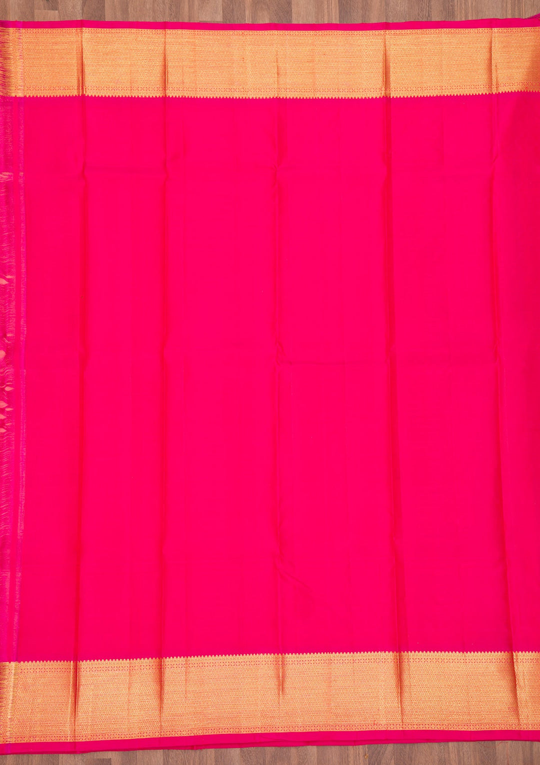 Peach Zariwork Pure Silk Saree-Koskii