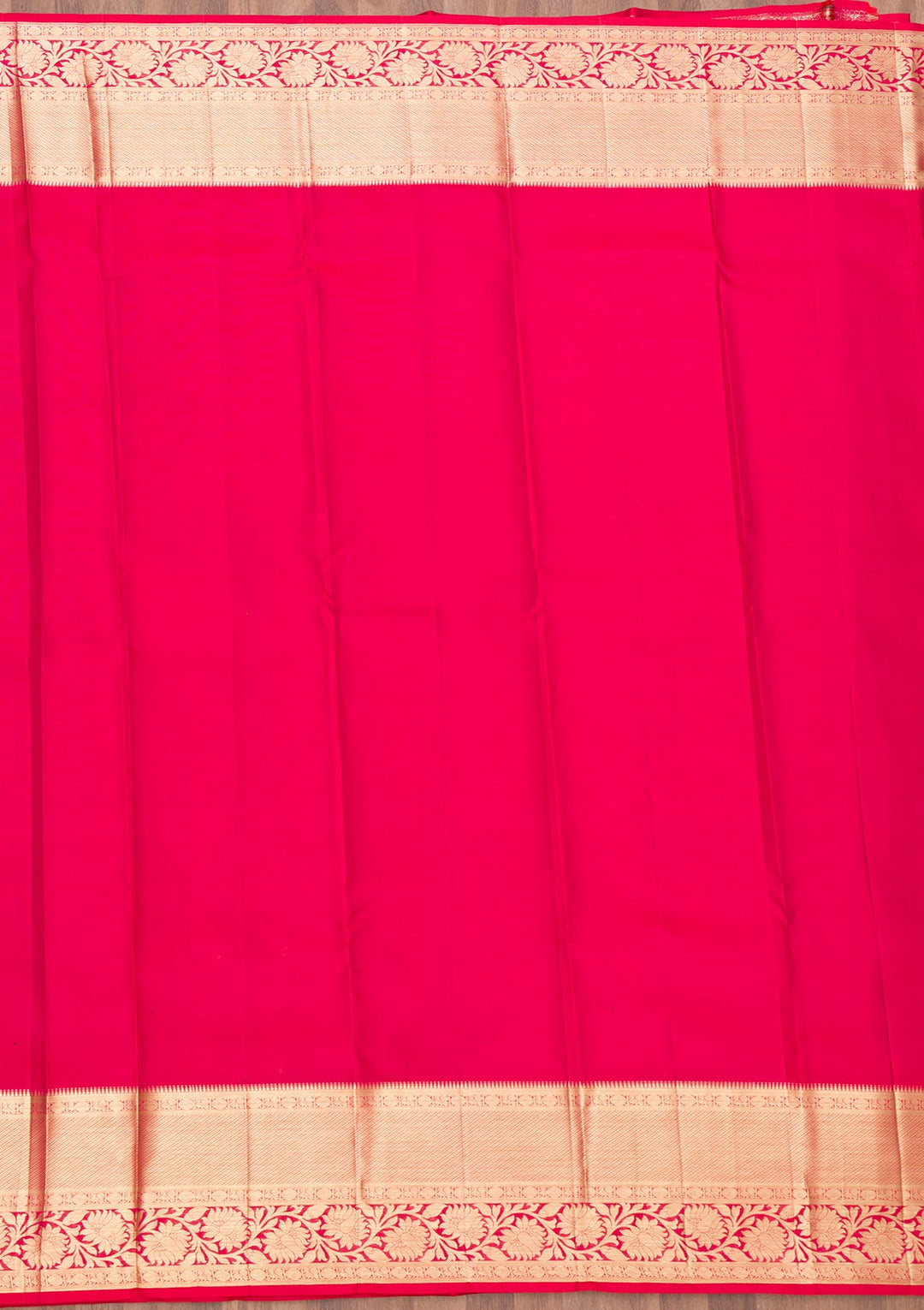 Peach Zariwork Pure Silk Saree-Koskii