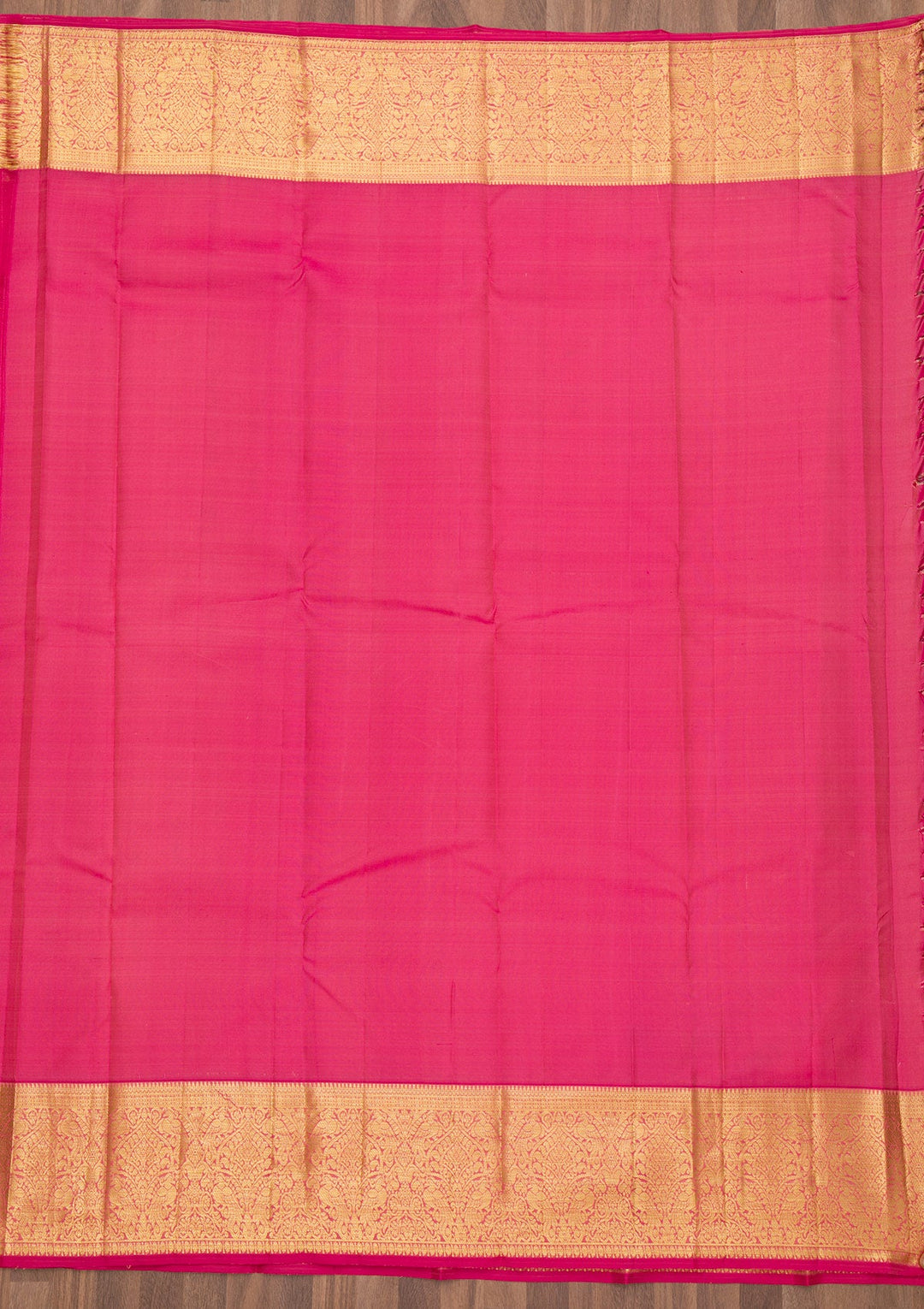 Peach Zariwork Pure Silk Saree-Koskii