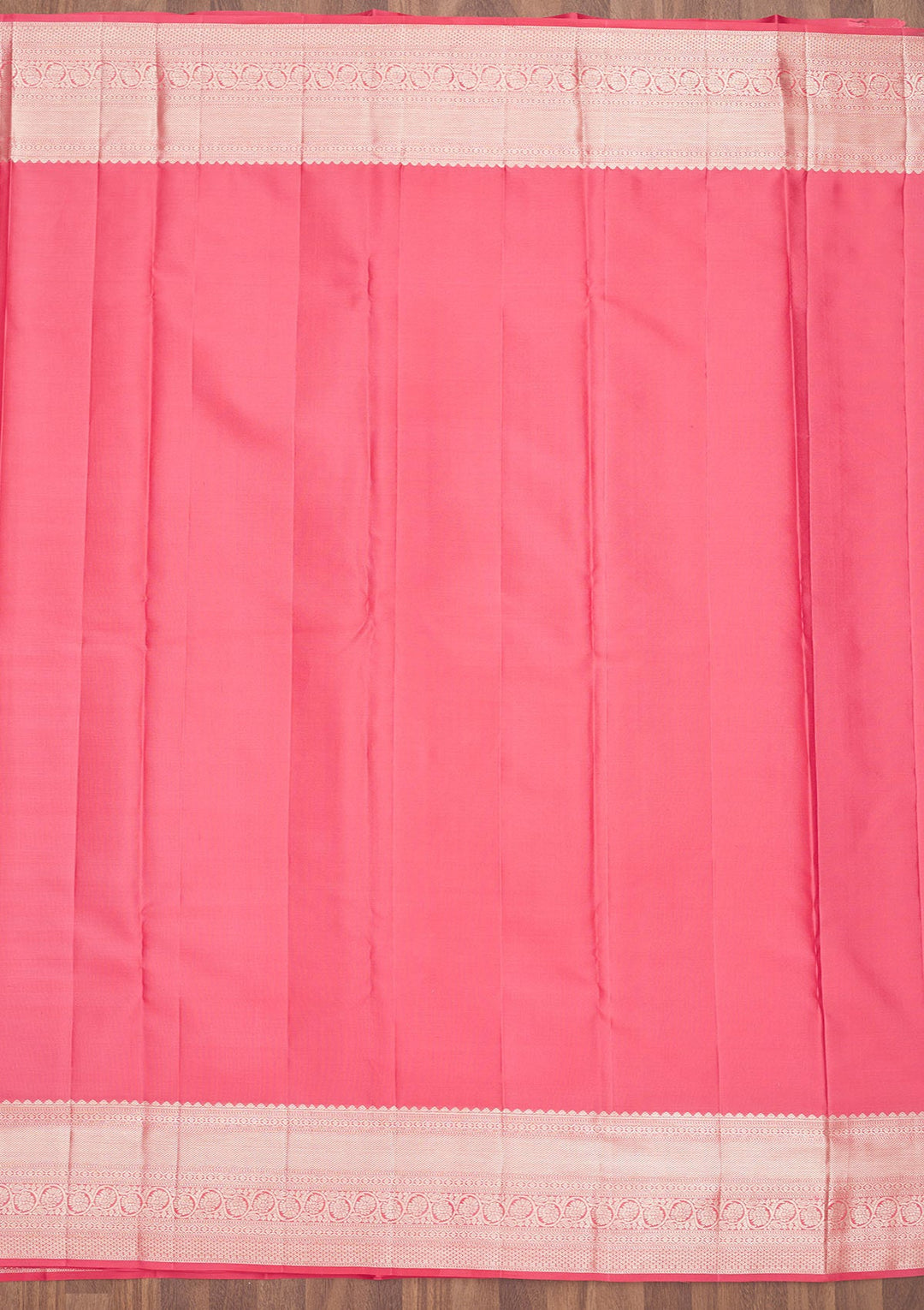 Peach Zariwork Pure Silk Saree-Koskii