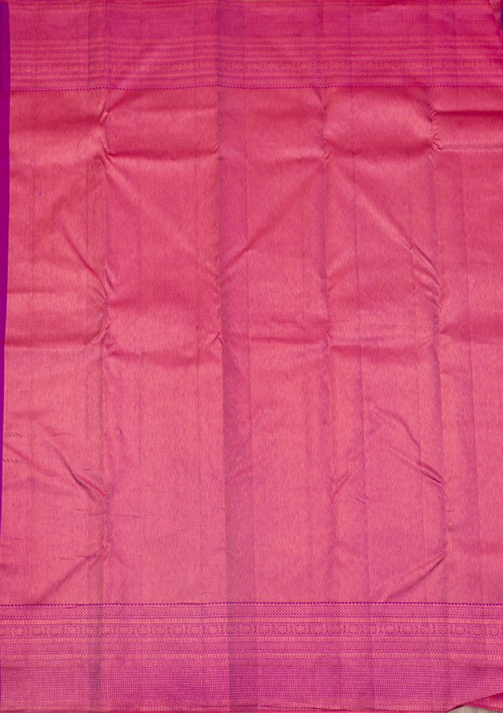 Peacock Blue Zariwork Pure Silk Saree-Koskii