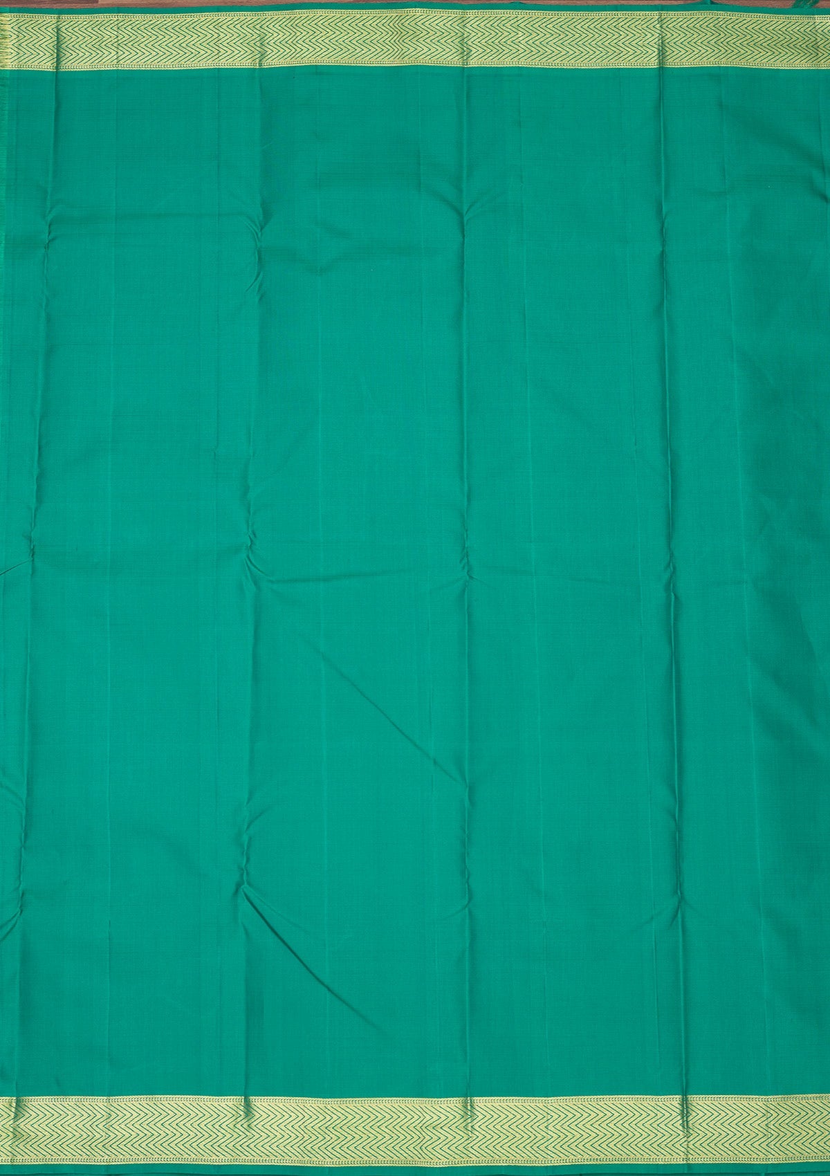 Green Zariwork Pure Silk Saree-Koskii