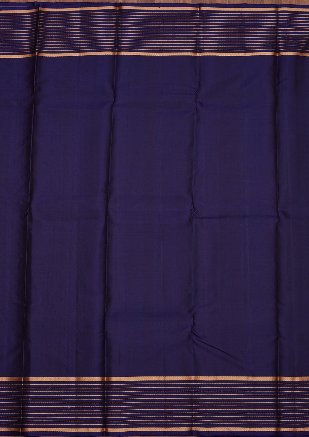 Peacock Blue Zariwork Pure Silk Saree
