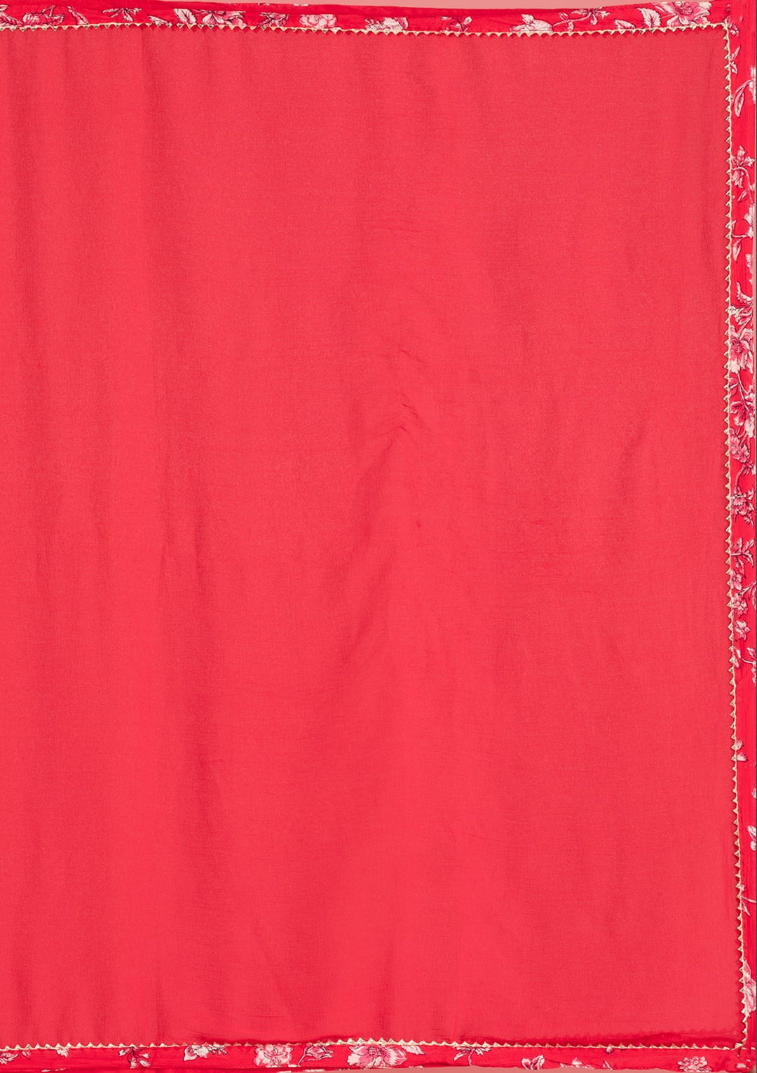 Pink Printed Semi Crepe Readymade Salwar Suit-Koskii