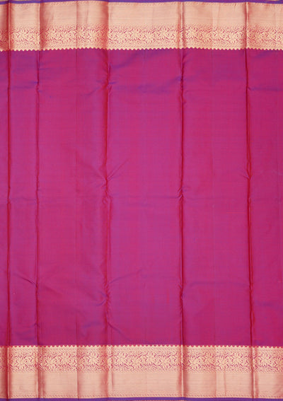 Pink Zariwork Pure Silk Saree-Koskii