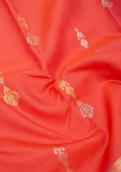 Pink Zariwork Pure Silk Saree-Koskii