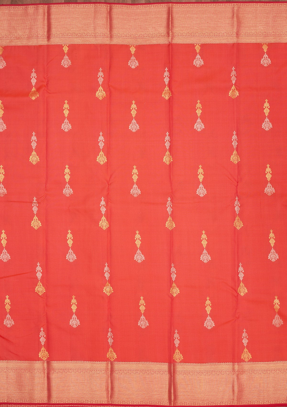 Pink Zariwork Pure Silk Saree-Koskii