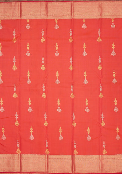 Pink Zariwork Pure Silk Saree-Koskii