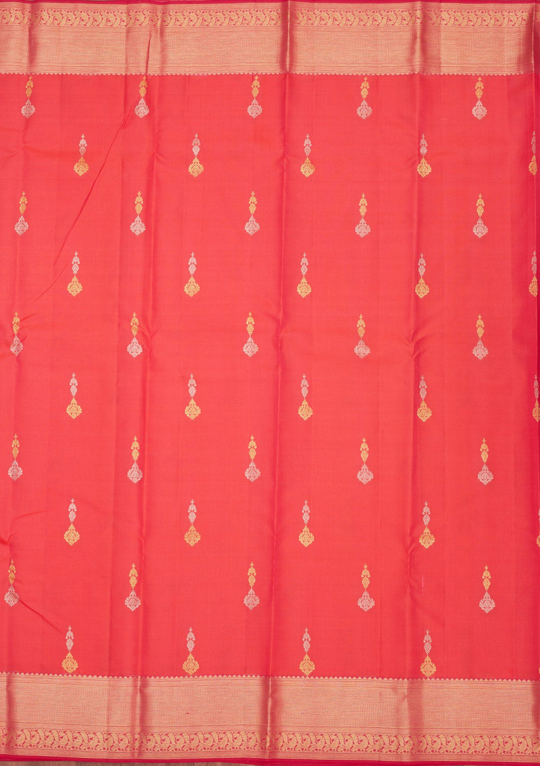 Pink Zariwork Pure Silk Saree-Koskii
