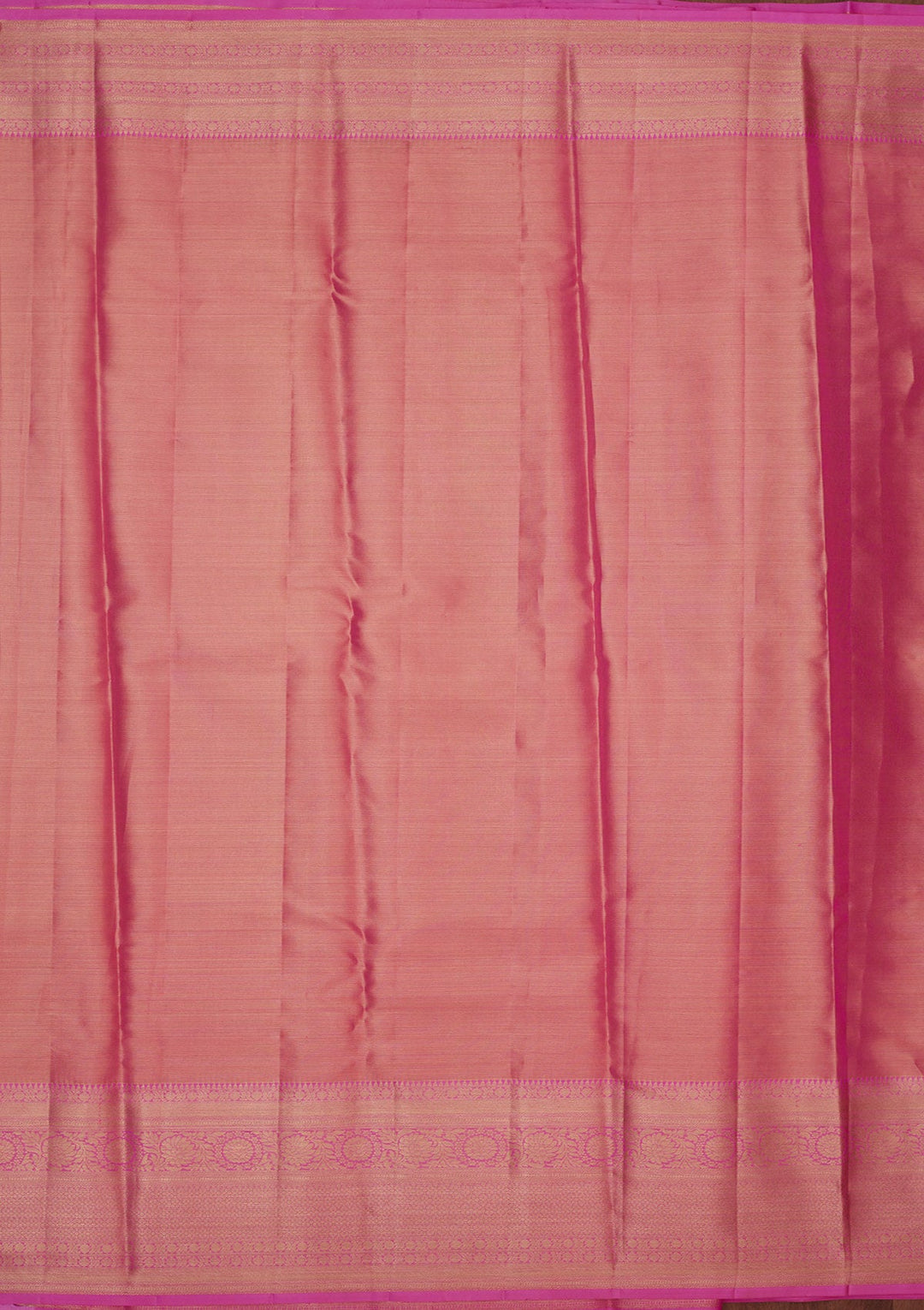 Pink Zariwork Pure Silk Saree-Koskii